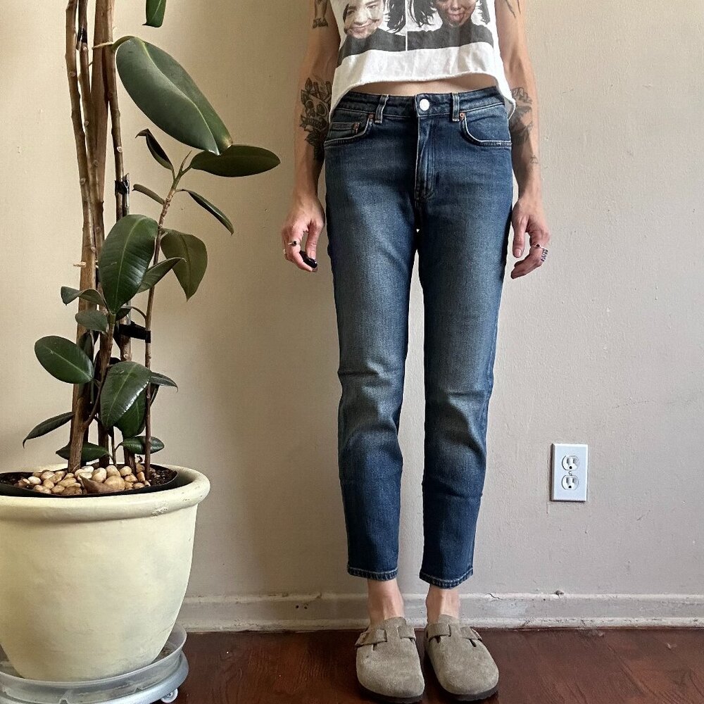 Acne Studios Row Straight Fit Jean